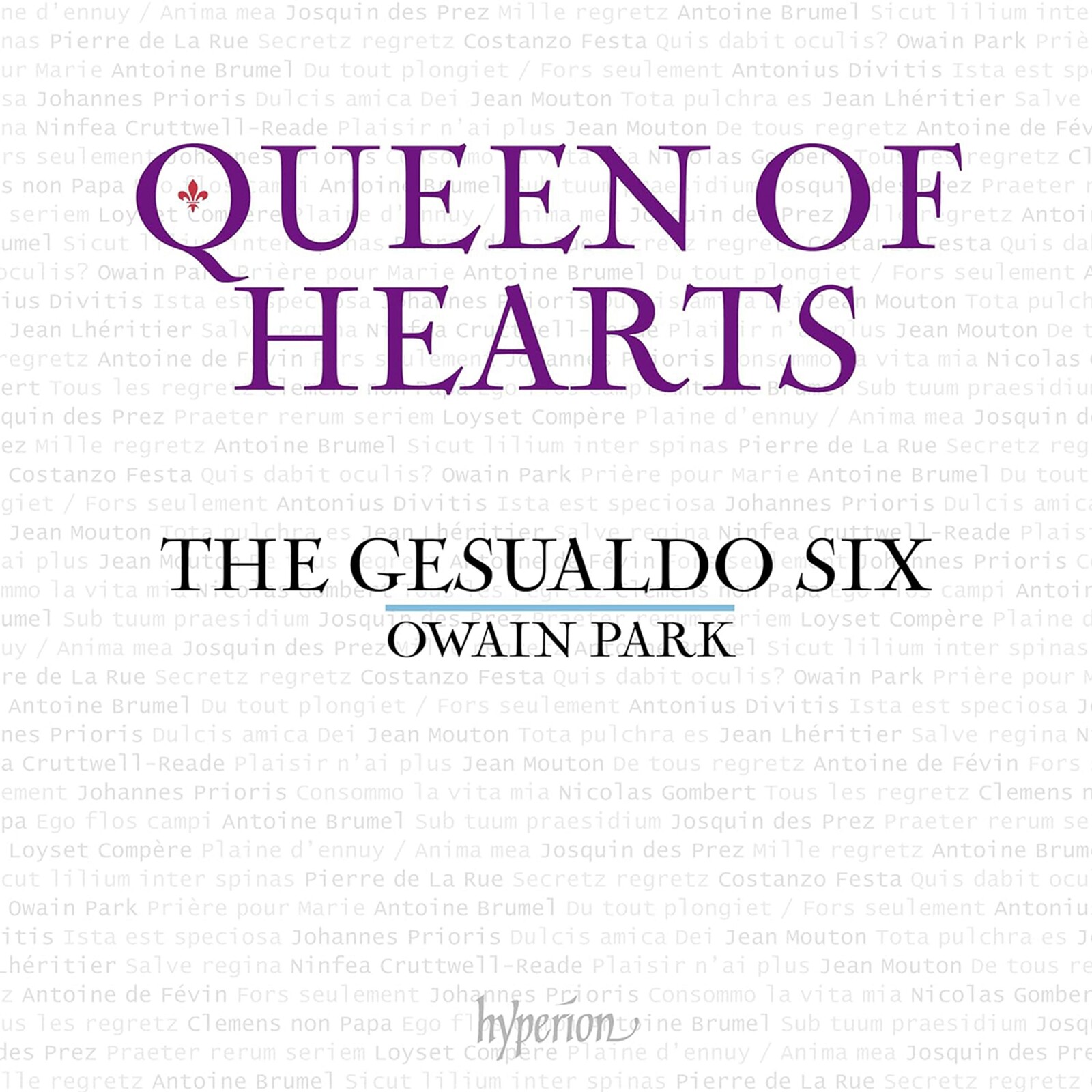 The Gesualdo Six, QUEEN OF HEARTS, CD