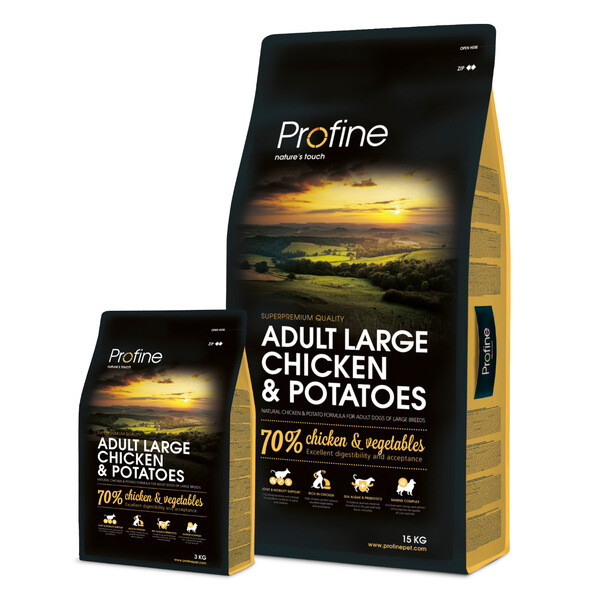 Profine Dog Adult Large Chicken/Potatoes - 12kg