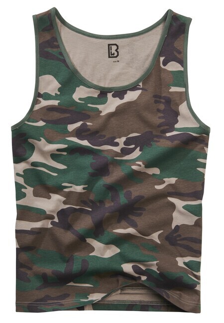 Brandit Tank Top woodland - S