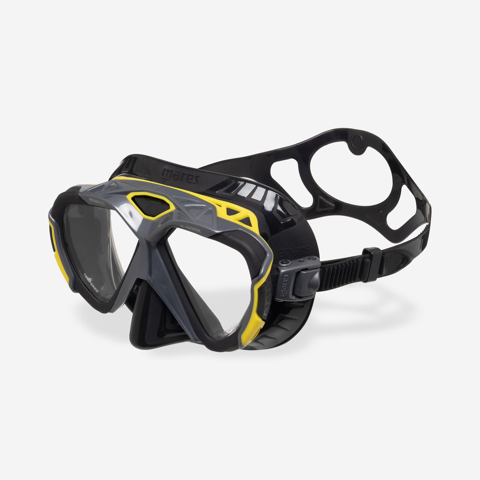 MARES potápačská maska X-Wire čiernožltá