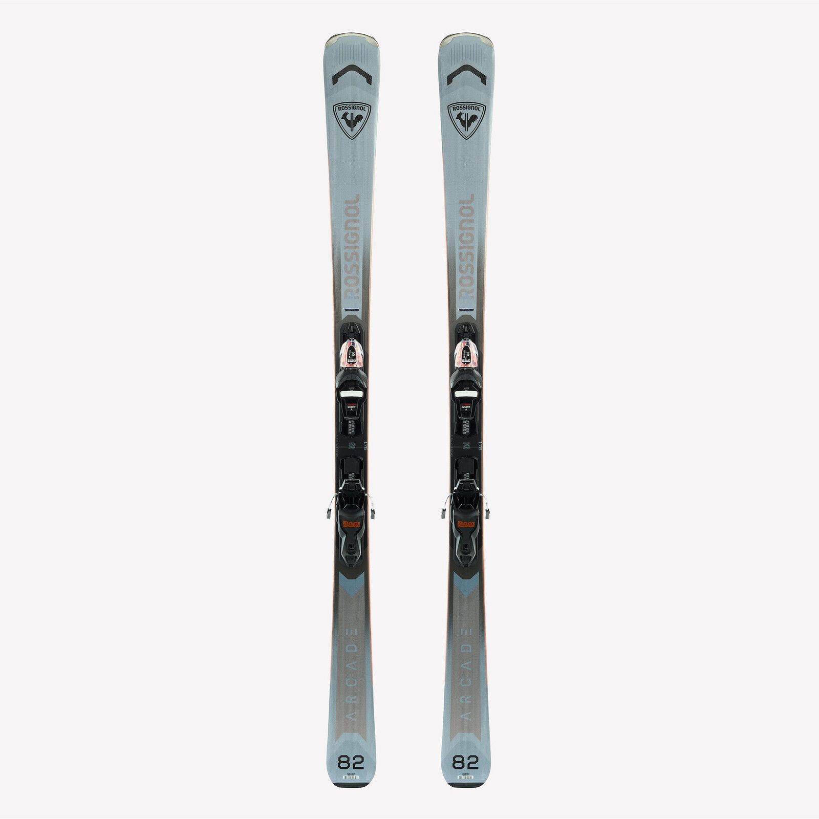 ROSSIGNOL Arcade 82 M pánske lyže AM s viazaním sivé