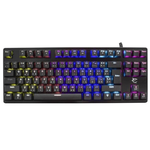 White Shark Gaming keyboard SPARTAN, US, black SPARTAN-US