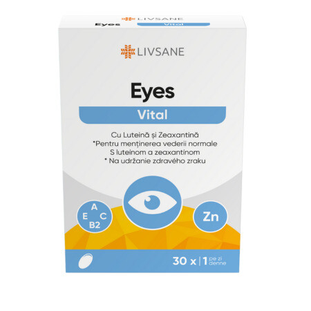 LIVSANE Eyes vital zdravé oči 30 kapsúl