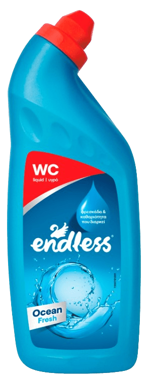 ENDLESS - Čistič na toalety ocean fresh, 0,75 L