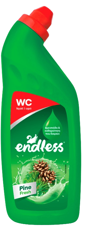 ENDLESS - Čistič na toalety pine fresh, 0,75 L