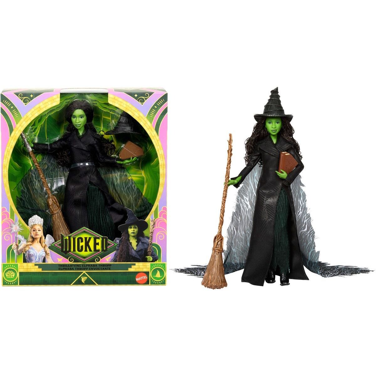 Mattel Wicked Bábika hrdinka - Elphaba