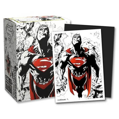 Dragon Shield Obaly na karty Dragon Shield Brushed Art Sleeves - Superman Core (Red/White Variant) - 100 ks