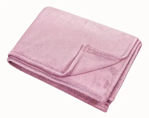 Deka Glitter 140x200 cm, ružová lesklá%