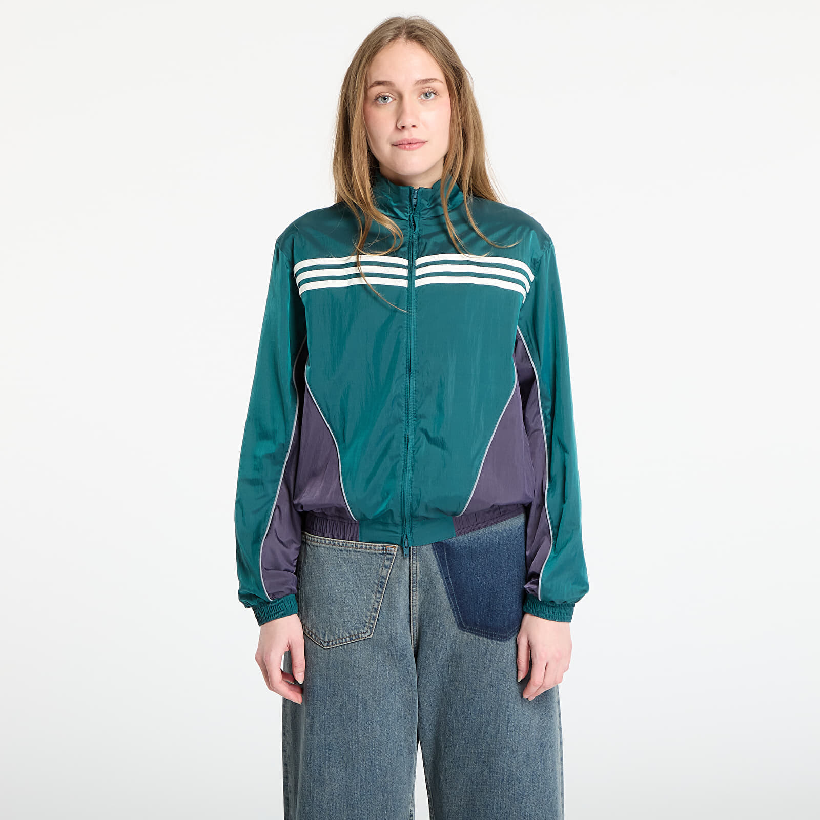 Bunda adidas Sporty & Rich Windbreaker Wild Pine XS