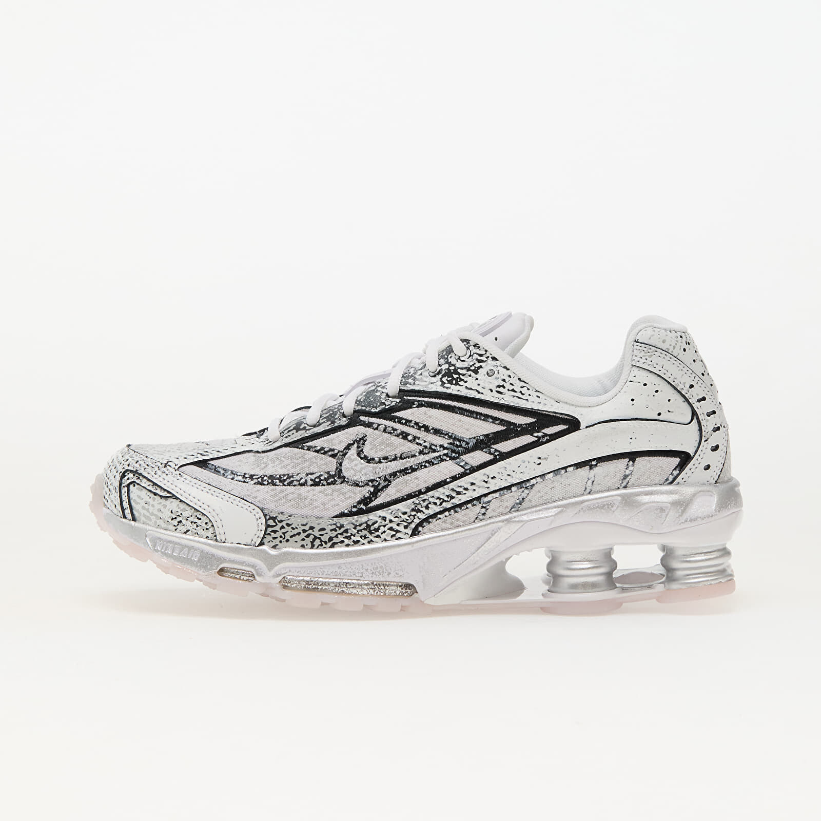 Tenisky Nike Shox Ride 2 White/ Mtlc Platinum-Black-Flt Gold EUR 45