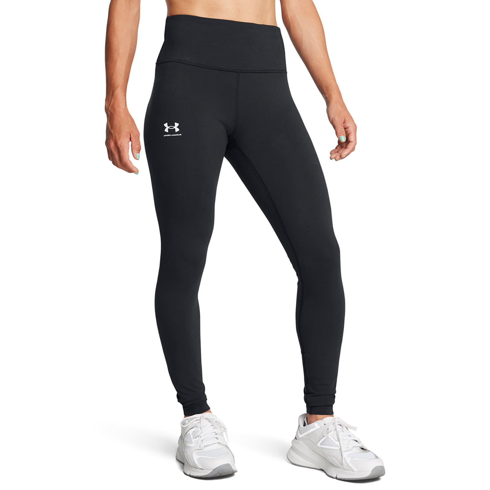 Legíny Under Armour Rival Legging Black/ White M