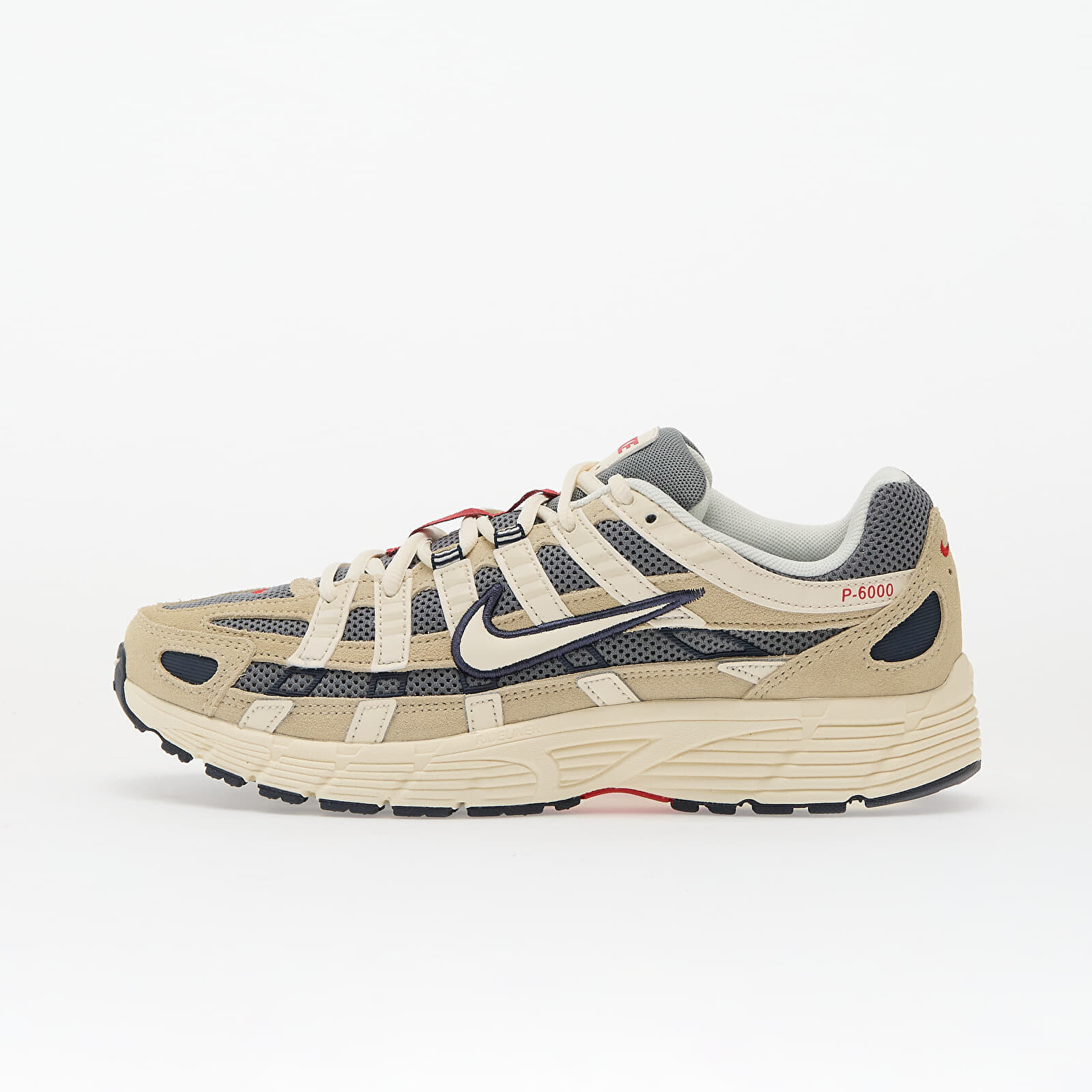 Tenisky Nike P-6000 Lt Khaki/ Pale Ivory-Thunder Blue-Cool Grey-Univ Red EUR 41