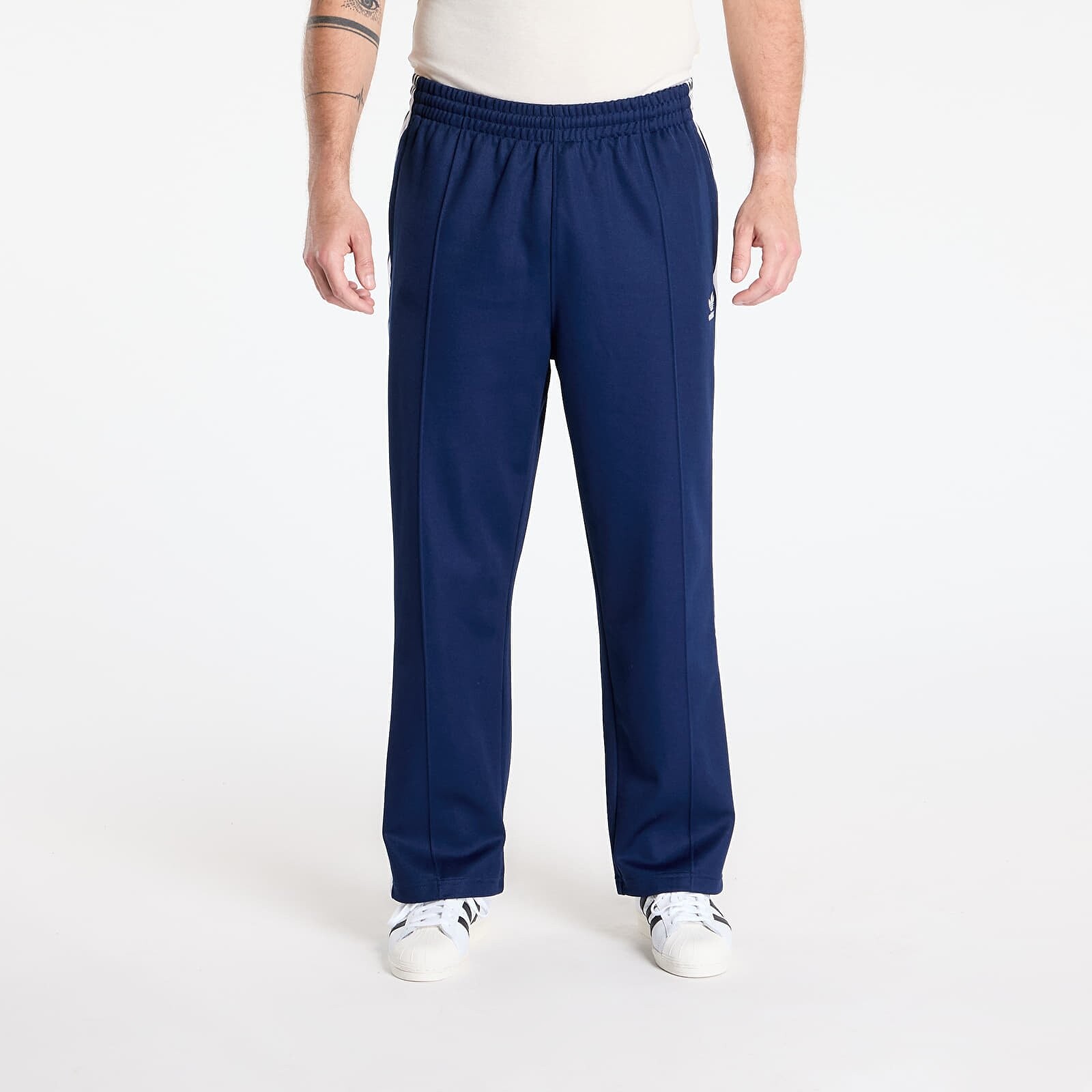 Kalhoty adidas Adicolor Baggy Fit Firebird Track Pants Night Indigo S