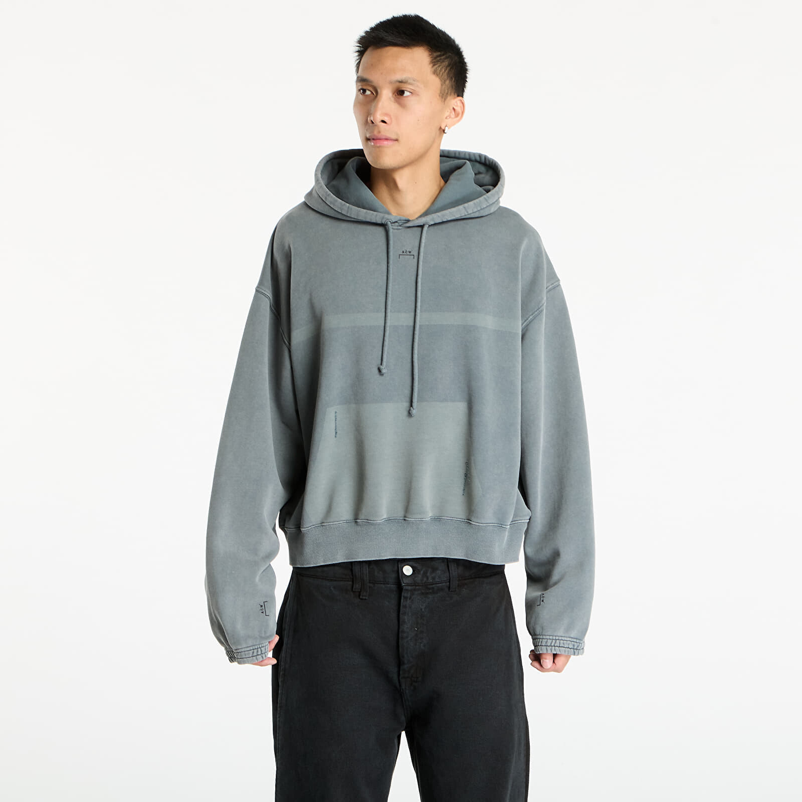 Mikina A-COLD-WALL* Laser Fade Hoodie Grey M