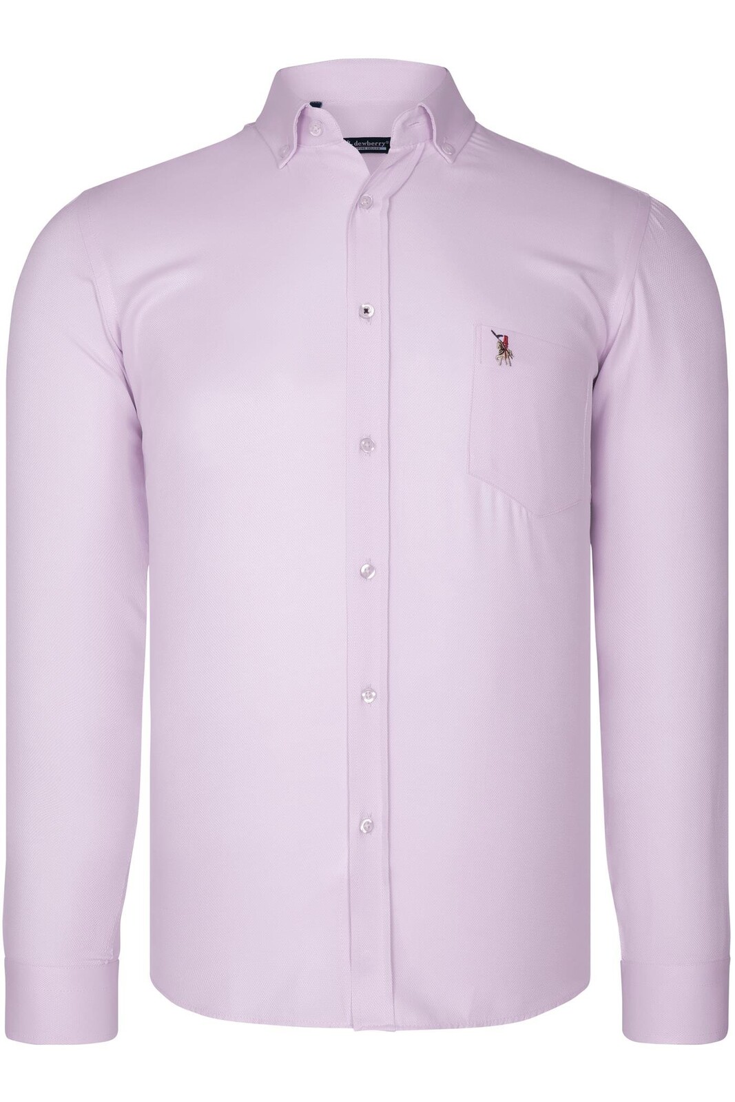 G985 DEWBERRY MEN'S SHIRT-PINK