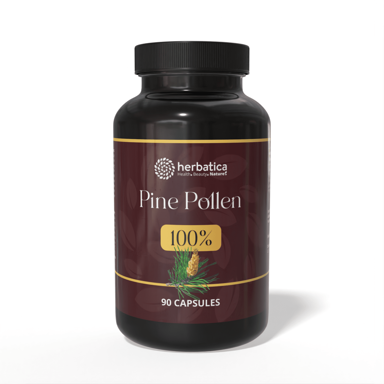 100% Borovicový peľ - 90 kapsúl - Herbatica