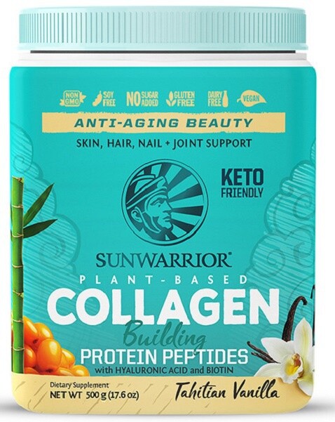 Sunwarrior collagen building 500g - vanilka