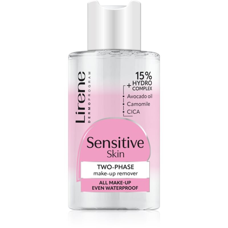 Lirene Sensitive skin dvojfázová micelárna voda pre citlivú pleť 125 ml