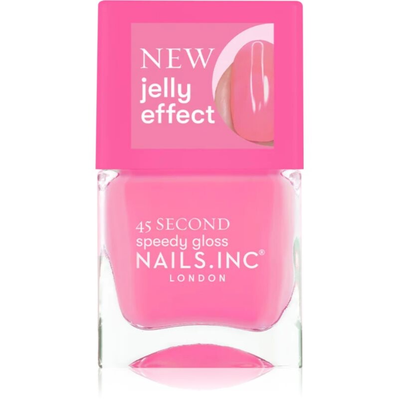 Nails Inc. 45 Second Speedy Gloss rýchloschnúci lak na nechty odtieň Isabella 14 ml
