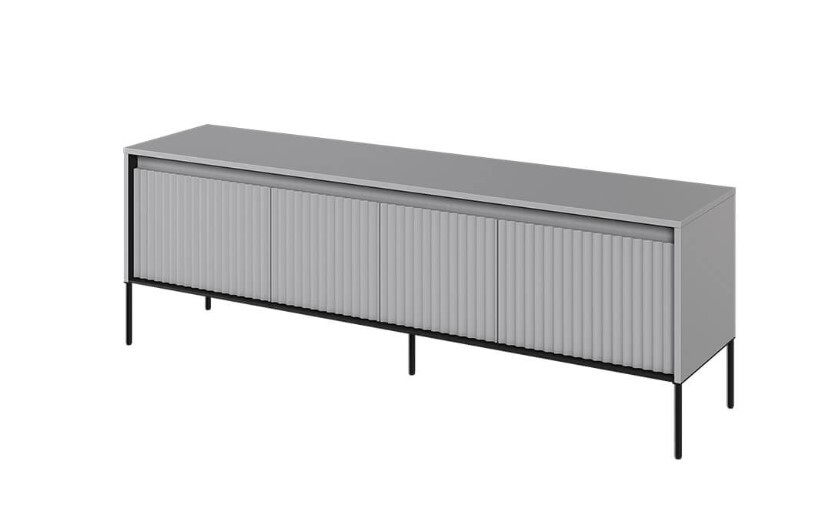 Dig-net nábytok TV stolík SWING TR-05 s LED osvetlením | sivá