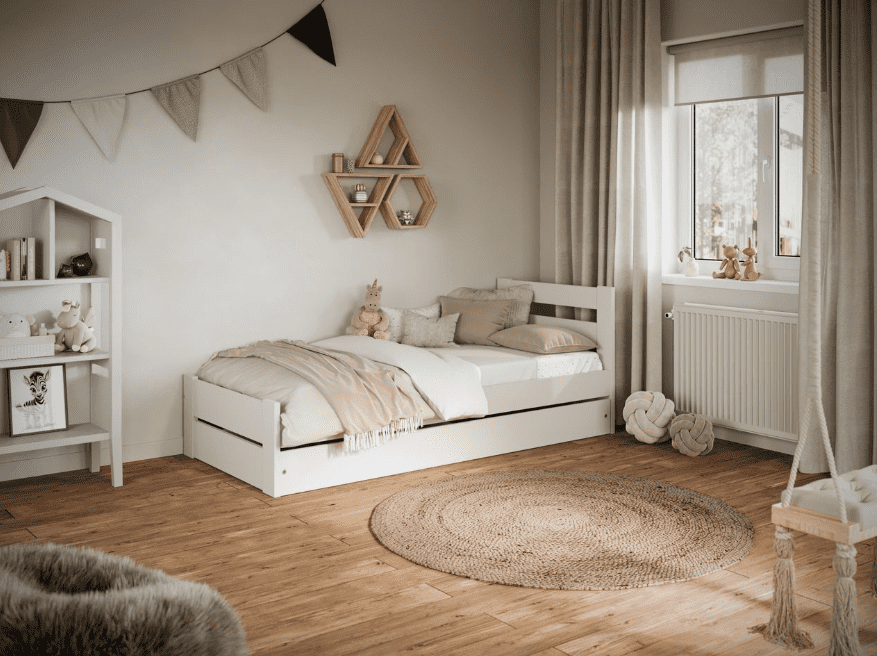 Elvisia Detská posteľ ALEX | borovica 80 x 200 cm