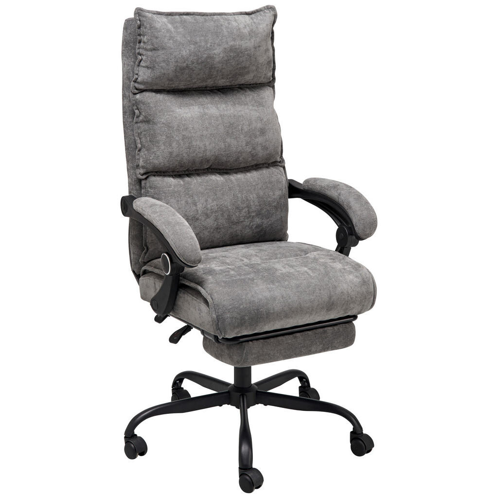 MID.YOU OTOČNÁ STOLIČKA, ženilka, sivá