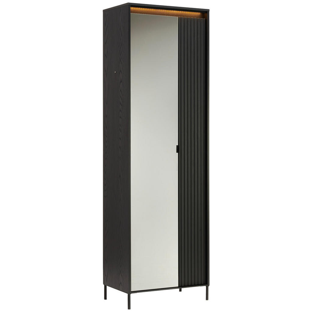 Hom`in PREDSIEŇOVÁ SKRIŇA, čierna, 62/200/40 cm