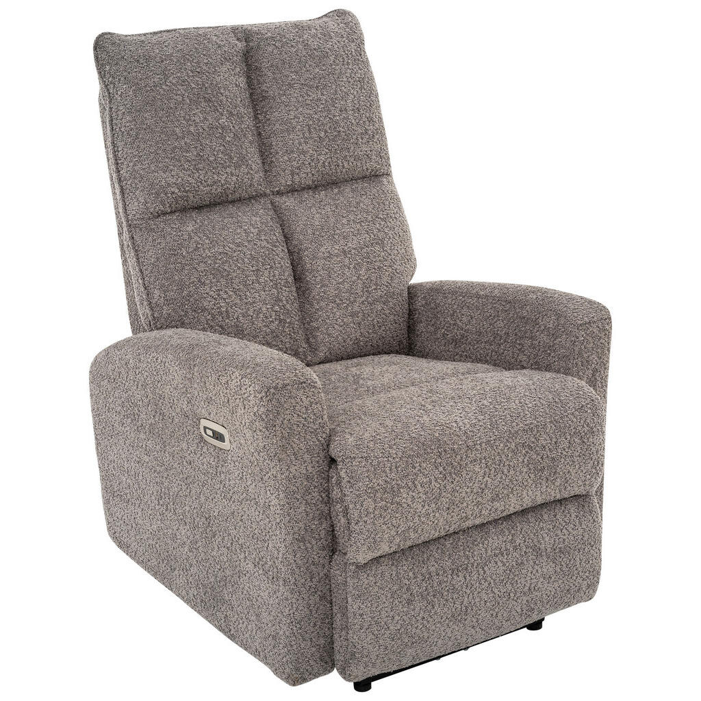 Livetastic RELAXAČNÉ KRESLO, kov, textil, grafitová