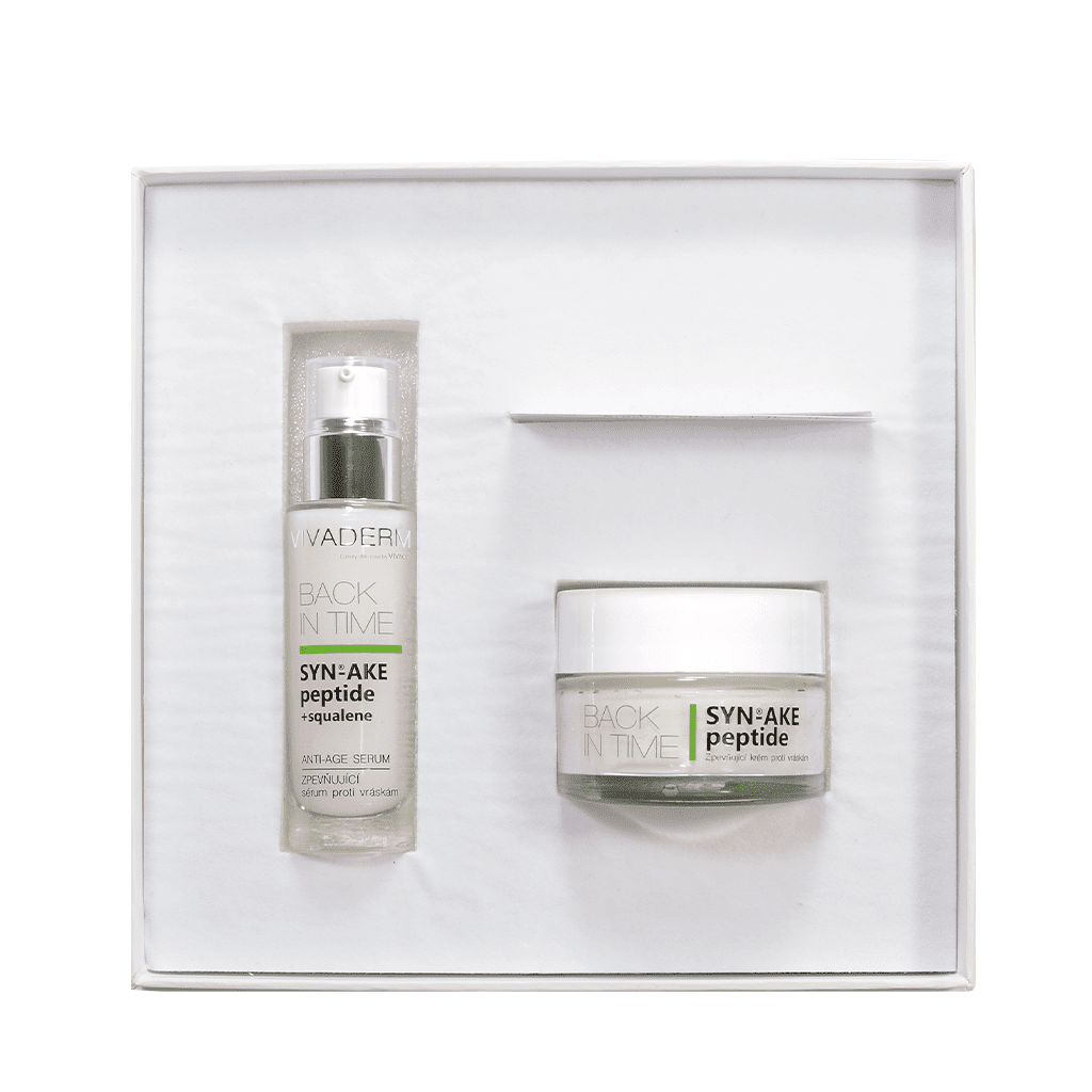 VIVACO Darčekové balenie syn-ake peptide pleťový krém + pleťové sérum