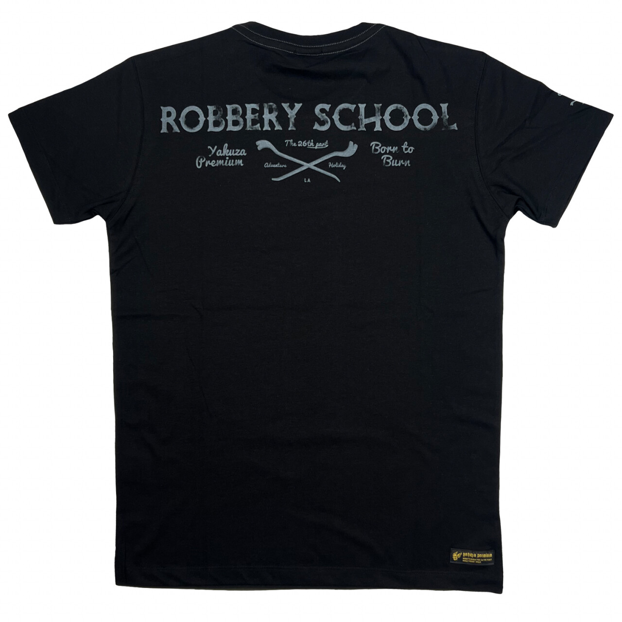 Tričko Yakuza Premium Robbery School - čierne, XXL