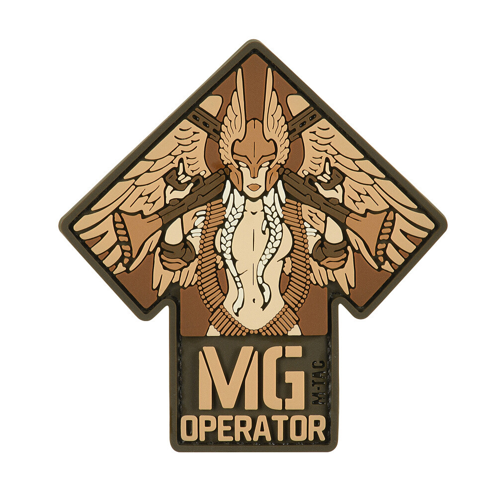 Nášivka M-Tac MG Operator - coyote