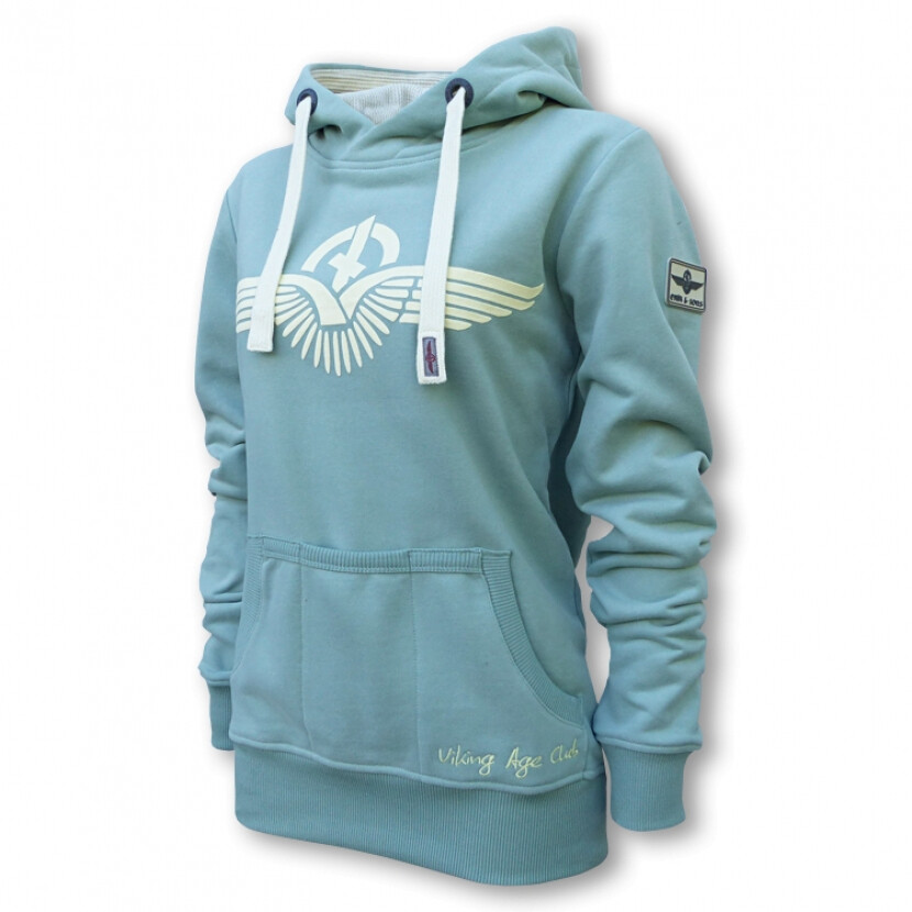 Mikina dámska Erik and Sons Lydra - svetlo modrá, S