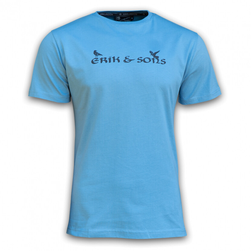 Tričko Erik and Sons Myte - modré, XL