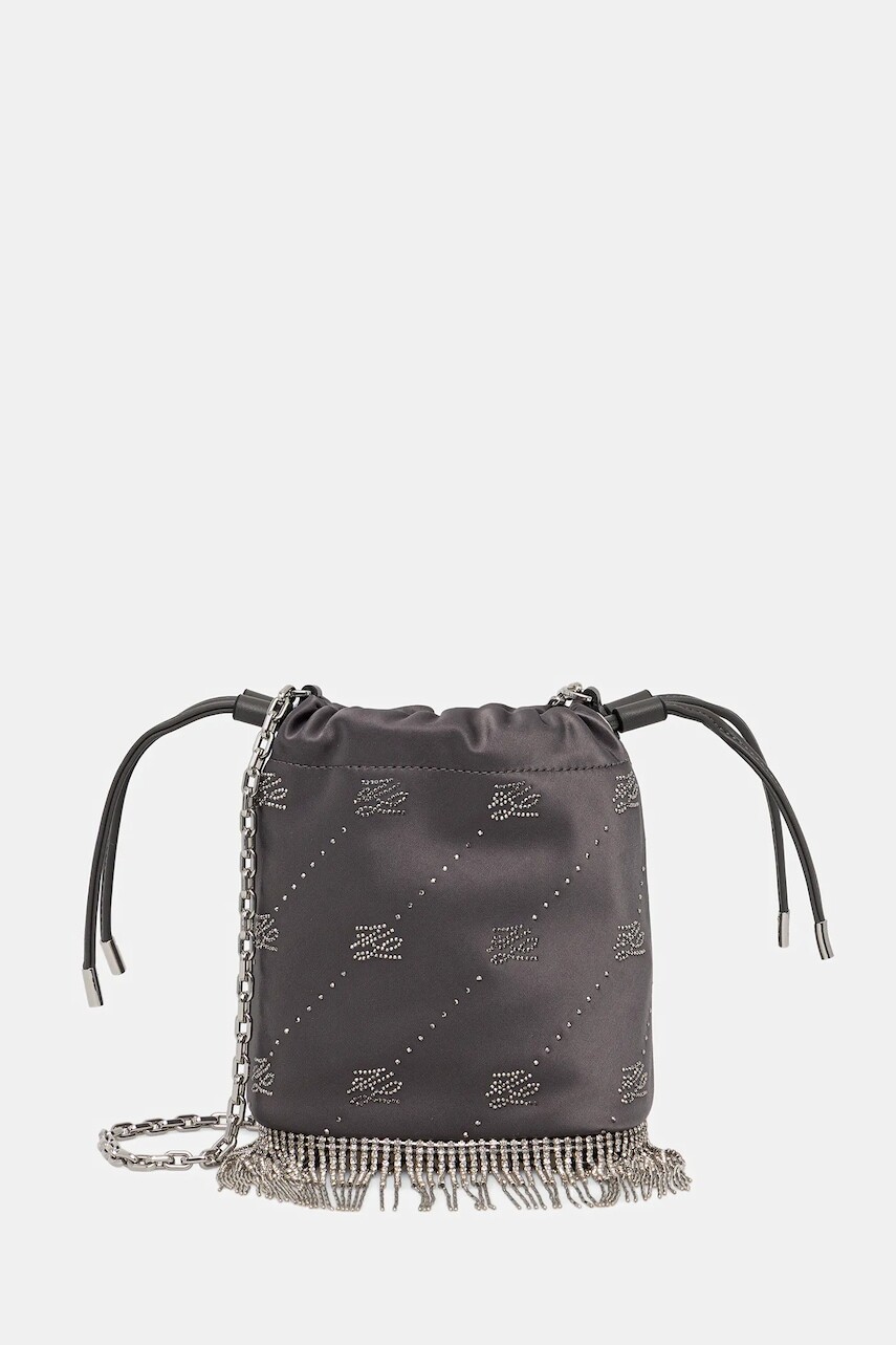 Kabelka Karl Lagerfeld K/SOIREE šedá farba, A4W30112