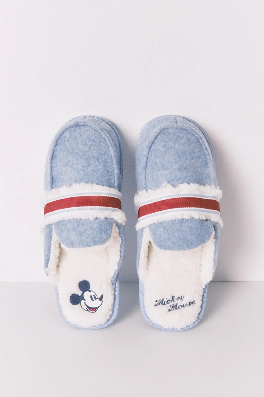 Papuče women'secret MULTILICENSE CAMPUS x Disney modrá farba, 4992529