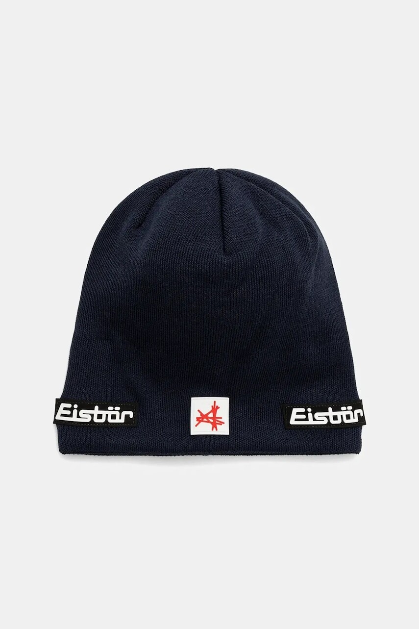 Čiapka s prímesou vlny Eisbar Ogle OS MÜ SA tmavomodrá farba, E33169