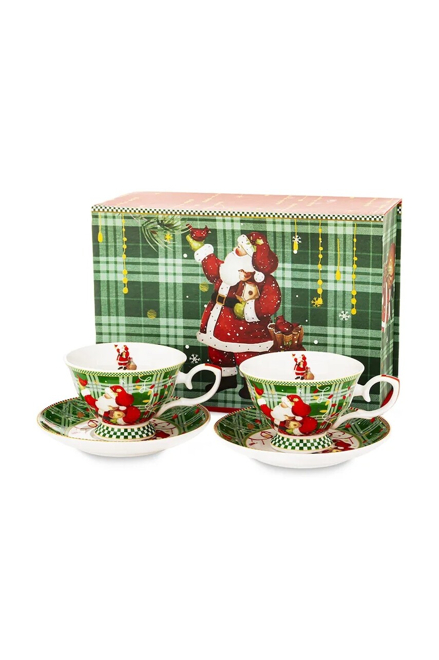 Sada šálok a podšálok pre 2 osoby. home & lifestyle 4-pak viac farieb