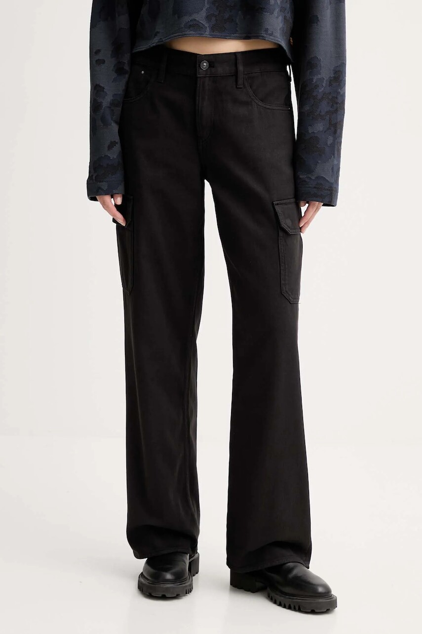 Rifle G-Star vysoký pás, D24673.E078