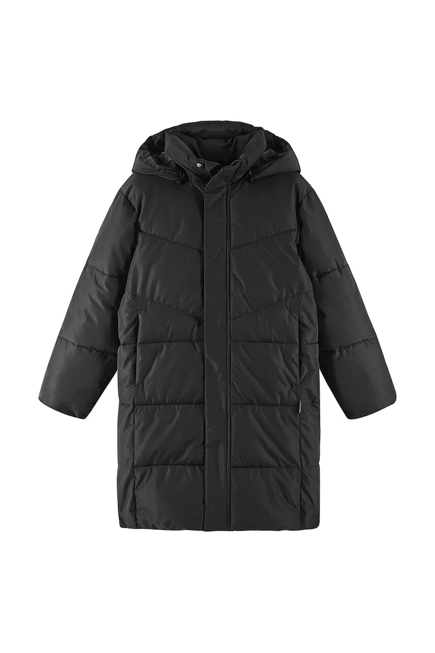 Detská bunda Reima Vaanila čierna farba, 5100102B