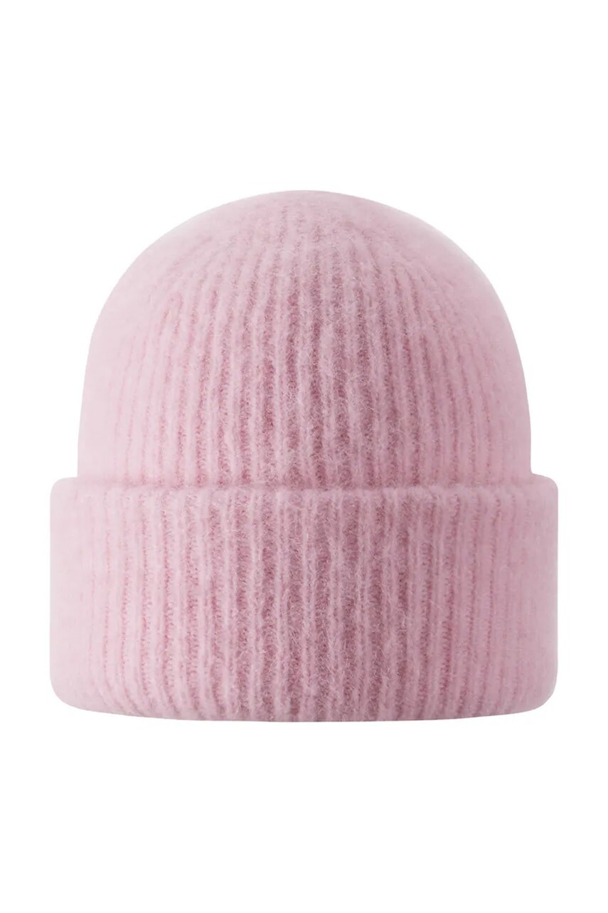 Detská čiapka s prímesou vlny Reima Huippu ružová farba, 5300320A