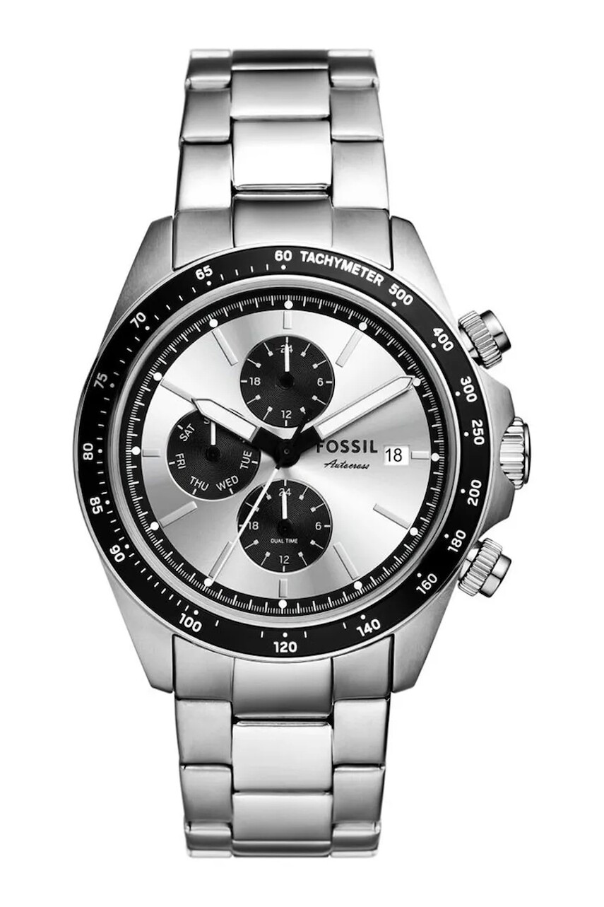 Hodinky Fossil pánske, strieborná farba, FS6124