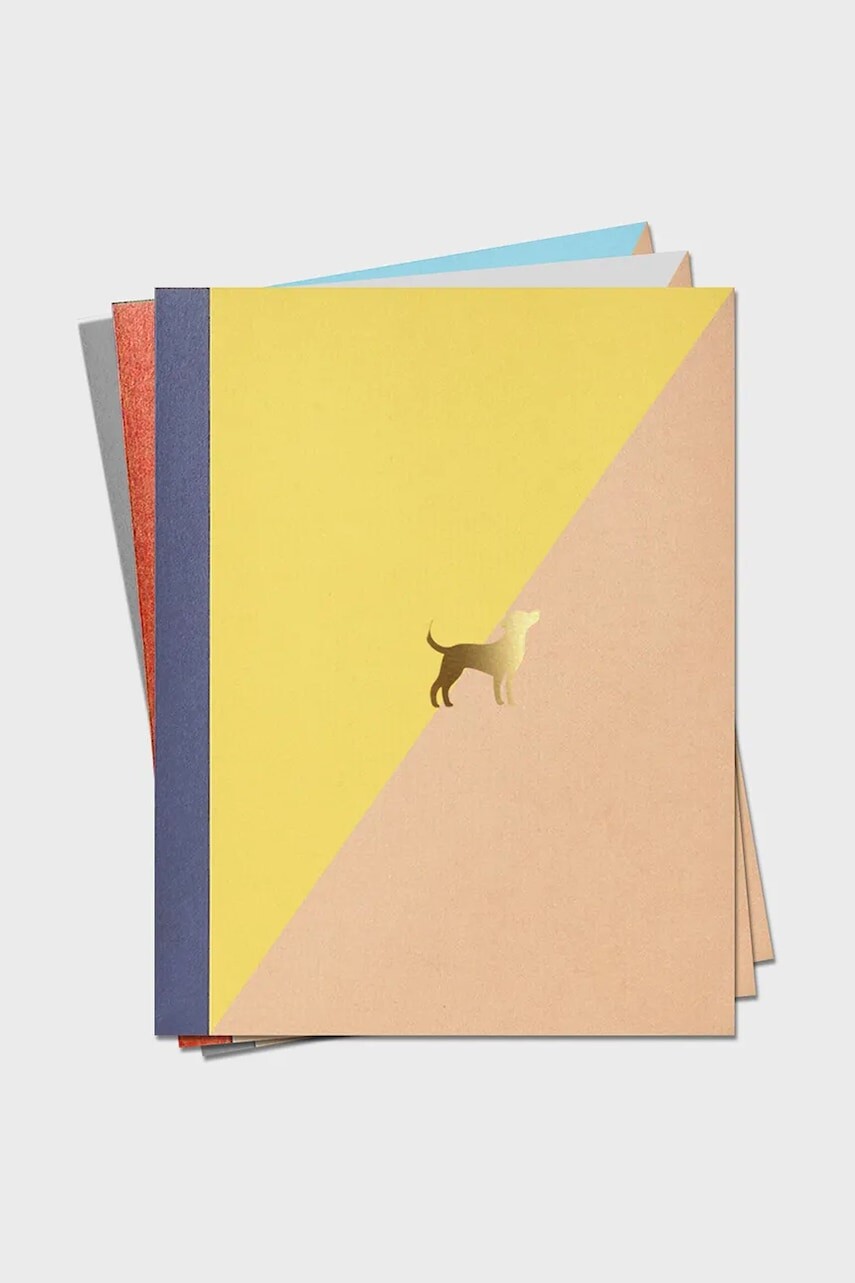 Zápisník Luckies of London 3-pak viac farieb