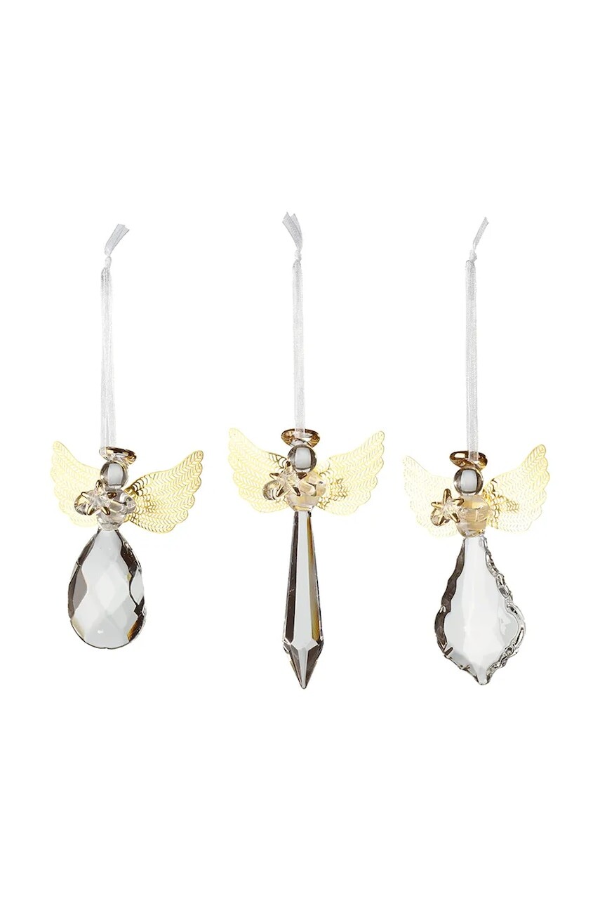 Závesná dekorácia Villeroy & Boch Angel 21 x 11,5 x 3 cm 3-pak viac farieb