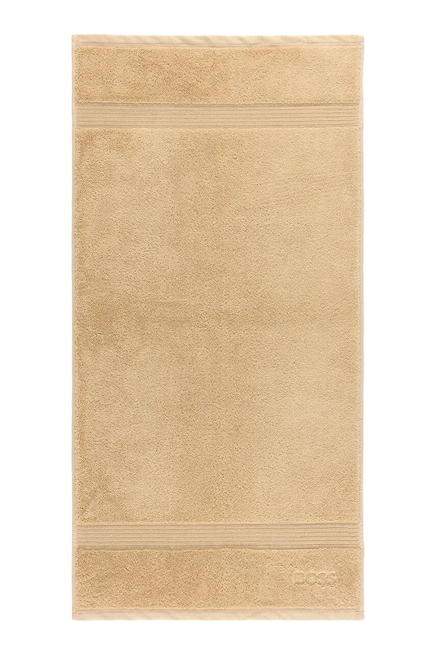 Bavlnený uterák BOSS LOFT Shell 50 x 100 cm béžová farba