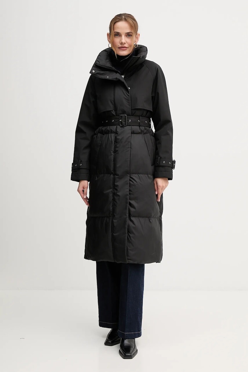 Bunda Joop! čierna farba, zimná, oversize, 30048877