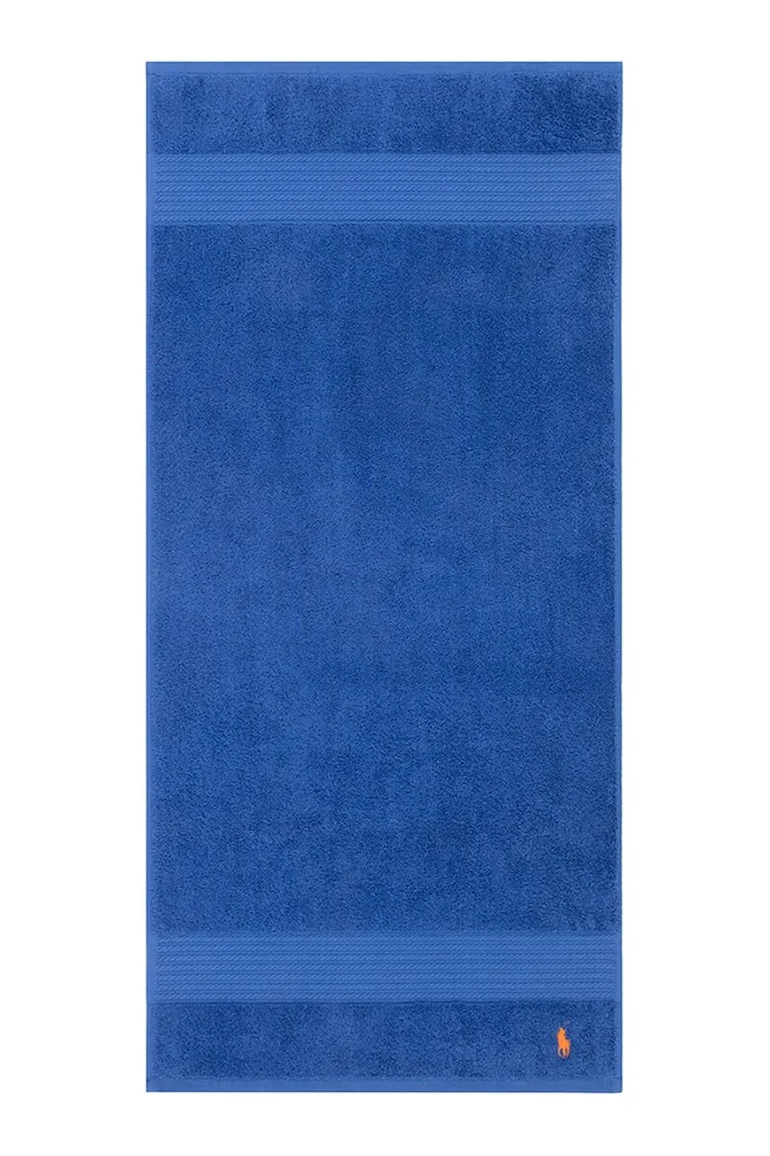 Malý bavlnený uterák Ralph Lauren POLOPLAY IrisBlu 50 x 100 cm fialová farba