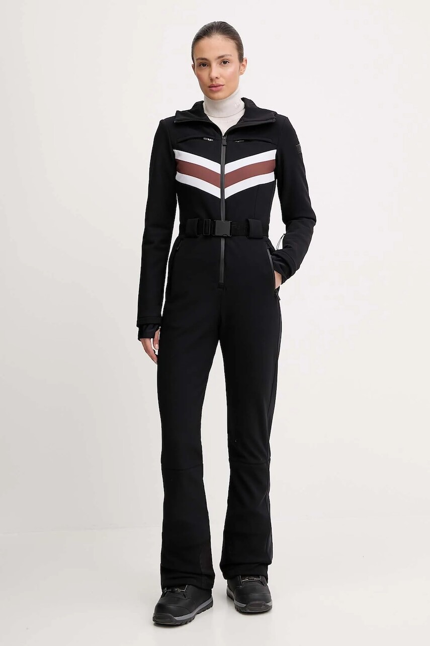 Lyžiarska kombinéza MC2 Saint Barth čierna farba, GRM0001