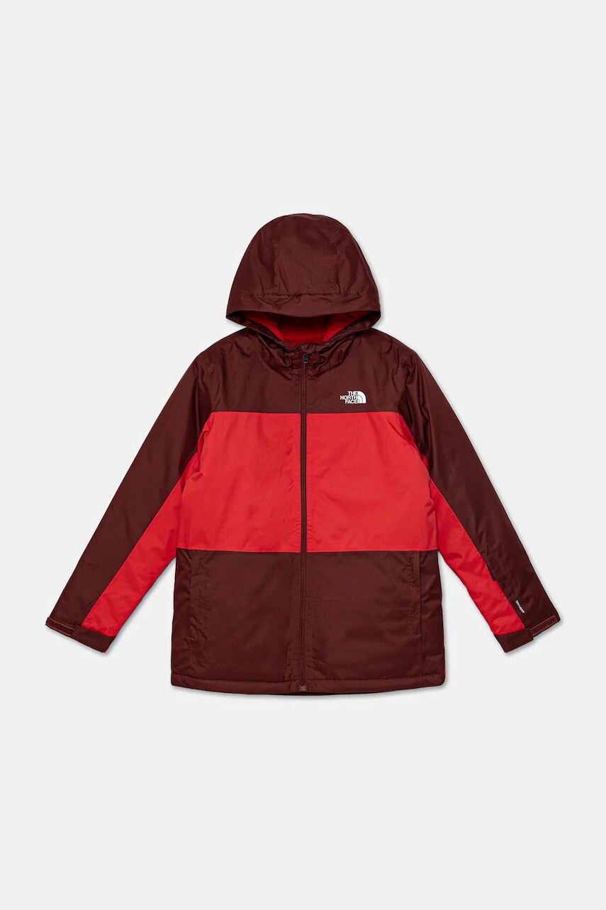 Detská bunda The North Face B FREEDOM INSULATED JACKET červená farba, NF0A88TZDI91