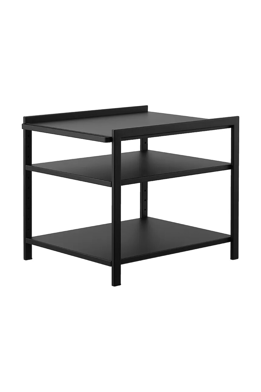 Organizér pod umývadlo Yamazaki Tower 33 x 41,5 x 34,5 cm čierna farba