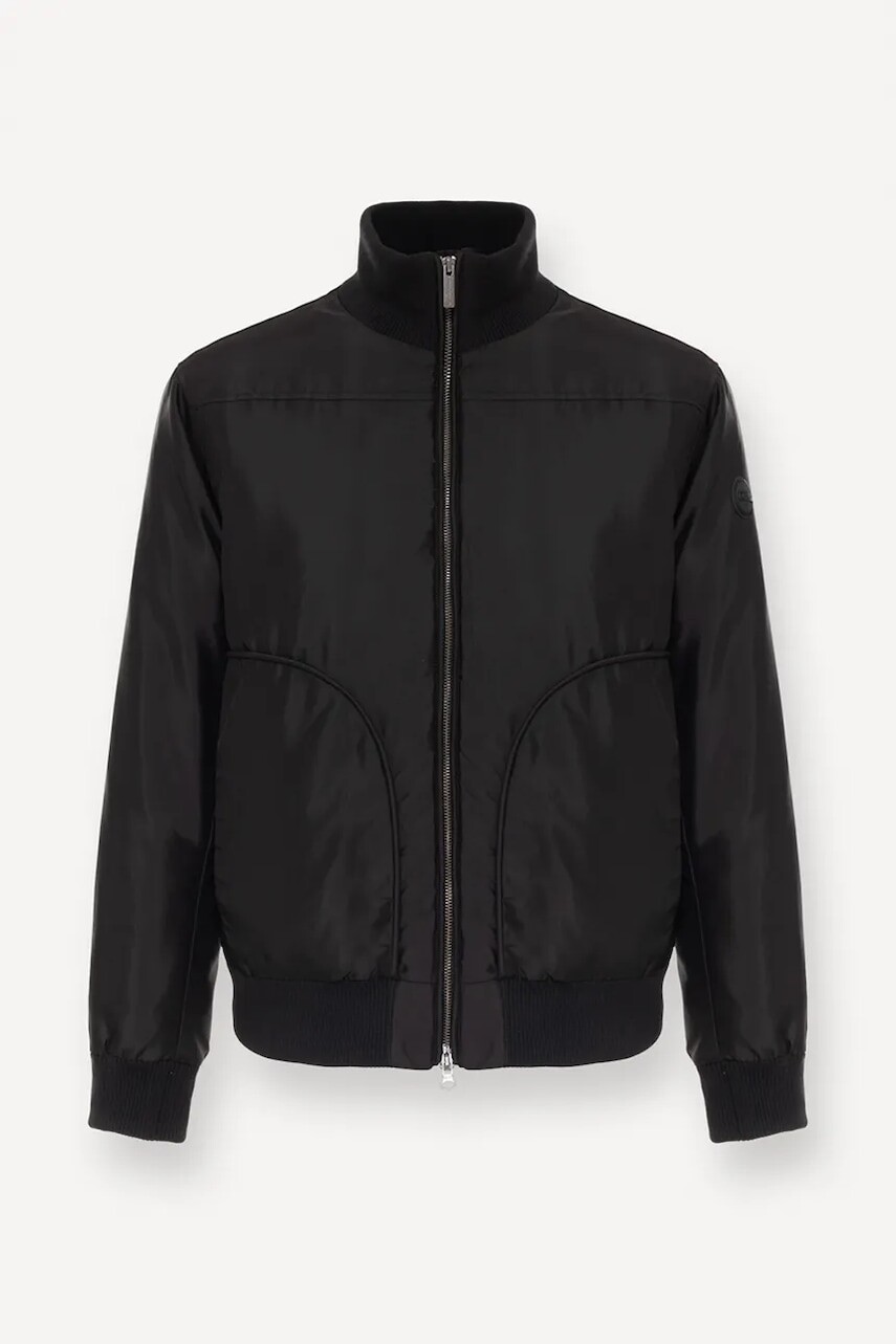 Páperová bunda Colmar čierna farba, prechodná, 9500.5ZM